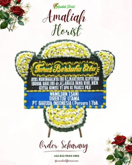 Papan Bunga Duka Outdoor Wedding Serpong